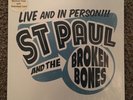 St Paul And The Broken Bones RARE Live And In Person Lp Colored Vinyl
