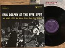 ERIC DOLPHY AT THE FIVE SPOT PRESTIGE NEW JAZZ 8260 LP OJC (133) Booker Little M