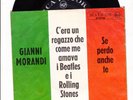 45 giri Gianni Morandi c'era un ragazzo ennio morricone RCA Victor Germany