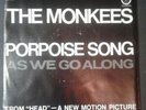 The Monkees - Porpoise Song / As We Go Along 45 Colgems ex