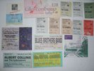 MUSIC - VINTAGE LONDON CONCERT TICKETS- THE CLASH / THE DAMNED / EEK A MOUSE etc