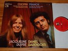 Du Pre Barenboim Chopin Franck Cello Sonatas German EMI Stereo 70s NM