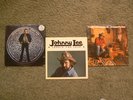 3 Vinyl Records from 3 Legends of Country Music: Bobby Bare, Johnny Lee, Hank Jr