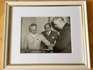 CHARLIE CHAPLIN • orig.  PRESSEPHOTO v. 1944 +Chaplin-Revue-Film-Bühne +2 Poster
