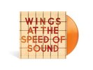 NEW SEALED V LTD MCCARTNEY WINGS “AT THE SPEED OF SOUND” 180g ORANGE VINYL LP