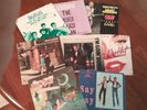 (68) 45 rpm record picture sleeves. Rolling Stones, John Lennon,Beatles and more