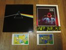 PINK FLOYD LP DARK SIDE OF THE MOON 1973 UK HARVEST 11163 W/POSTERS & STICKERS