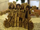 JETHRO TULL STAND UP PINK ISLAND LP 1969 1st GIMMIX COVER