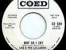 LISA & LULLABIES teen doowop Girl Group Promo 45 Why Do I Cry He's So Good PC289
