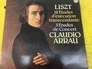claudio arrau, liszt, 12 etudes d execution transcendante, 2 LP Box