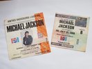 Michael Jackson Bad Concert Tickets Wembley & Aintree racecourse Liverpool 1988