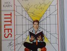 MICK KARN Titles UK LP SIGNED by Mick Karn Steve Jansen Richard Barbieri (JAPAN)