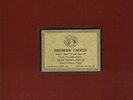 Chopin Opus 10,12, 25 by Robert Goldsand - 1951 Concert Hall Society - near mint