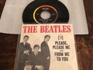 The Beatles-Please Please Me/From Me To You-Vinyl 45 w/Picture Sleeve