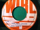 Rare Wirl Bobby Francis Time For A Change Beautiful Copy