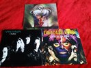 Van Halen OU812 (LP) and 5150 (LP) AND David Lee Roth Eat Em and Smile (LP)