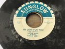 Little Jesse & Rock’n Vee’s Sunglow 45 Texas Chicano Soul R&B Rocker San Antonio