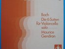 Philips Bach 6 Suiten Fur Cello Solo Maurice Gendron BOX 3lp NM