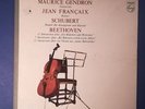 D350 Schubert Beethoven Maurice Gendron Violincello Francaix Philips 802 805 LY