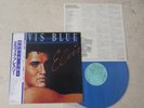 Elvis Presley 1984 Japan PROMO LP ELVIS BLUE Japanese