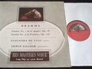 GIOCONDA DE VITO EDWIN FISCHER BRAHMS VIOLIN SONATAS 1 & 3 LP HMV ALP 1282 RARE