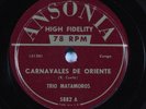 Latin 78 TRIO MATAMOROS Carnavales De Oriente ANSONIA HEAR