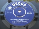 The Rolling Stones 19TH NERVOUS BREAKDOWN / AS TEARS GO BY UK 7