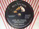1956 Rock 78 rpm ELVIS PRESLEY Love Me Tender / Anyway You Want Me  RCA VICTOR