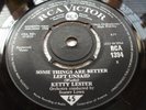 KETTY LESTER---SOME THINGS ARE BETTER LEFT UNSAID---1964  RCA  EX