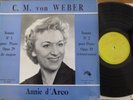 ANNIE D'ARCO / WEBER piano sonatas / OISEAU-LYRE