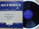 S48 33CX 1044 ELISABETH SCHWARZKOPF RECITAL GERALD MOORE COLUMBIA BLUE GOLD