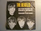 Beatles Do You Want To Know A Secret / Thank You Girl VJ 45 Picture Sleeve 1964