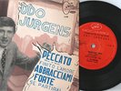 UDO JURGENS Peccato Che Sia Finita Cosi’RARE EARLY BRAZIL 7”, 33 rpm EP with P/S