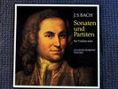 JACQUES DUMONT ' J.S BACH,  SONATEN UND PARTITEN FUR SOLO' EXLIBRIS 1ST PRESS