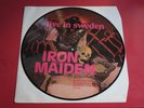Lp Iron Maiden - Live in Sweden Picture disc