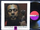 CHARLES MINGUS Blues & Roots ATLANTIC Mono Black Fan Booker Ervin Strong VG