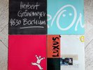 4 x Herbert Grönemeyer LP´s - 4630 Bochum / Ö / Sprünge / Luxus