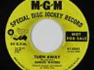 Northern Soul Popcorn 45 - Junior Waters - Turn Away - MGM - mp3