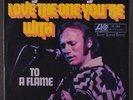 STEPHEN STILLS: Love The One You're With / To A Flame 45 (Germany, PS with slig