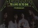 Metallica - To Live Is To Die: Live At The Market Square Arena Vinyl Maxi ( NEW