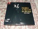 Maria Callas  Ses Recitals  1954-1969   LP-Box  EMI