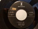 Beach Boys  45 on X Records SURFIN / LUAU 1961