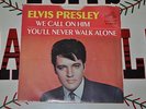 Elvis Presley 45 Record 47-9600 We Call on Him / You'll Never Walk Alone N MINT