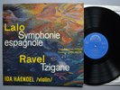 SUPRAPHON - IDA HAENDEL - LALO ESPAGNOLE / RAVEL TZIGANE - ANCERL - CZECH - EX