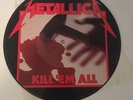 Metallica - Kill Em All LP Vinyl Picture Disc 1983. No cover just LP and cover