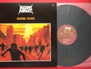 Nuclear Assault-Game Over 1990 KOREA FIRST PRESS LP INSERT METALLICA MEGADETH