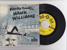 Hank Williams PICTURE SLEEVE 2 EP 45 Honky-tonkin' MGM rare 2 disc VG+/VG+