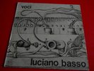 LP ITALIAN PROG LUCIANO BASSO - VOCI - originale