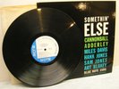 Somethin' Else Cannonball Adderley LP, Mono, BLP1595, Original, no Inc, no R