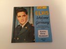  ELVIS PRESLEY LP ( welcome in germany ). PLUS BOOKLET ( Mint ).  ITALIAN PRESS